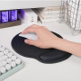 Коврик для мыши HOCO GM30 Polar Fox mouse pad with wrist support, Black