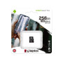 Карта пам'яті Kingston Canvas Select Plus microSDXC (UHS-1) 256Gb class 10, Black