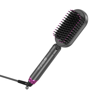 Гребінець для випрямлення волосся з цифровим дисплеєм HOCO HP44, Rose red