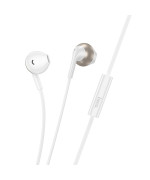Проводные наушники HOCO M115 Lightning, White