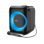 Портативная Bluetooth колонка HOCO HA1 Graceful outdoor с микрофоном 3600mAh, Black