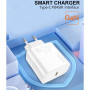 Мережевий зарядний пристрій WUW C202 PD45W, White
