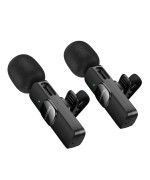 Микрофон-петличка BOROFONE BFK15 Lightning / Type-C, Black