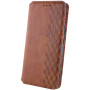 Чехол-накладка Rubic Leather для Xiaomi Redmi Note 13 Pro Plus 5G, Brown