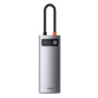 USB HUB Baseus Metal Gleam Series 5-in-1 Multifunctional Type-C to HDMI / USB 3.0 / PD, Gray
