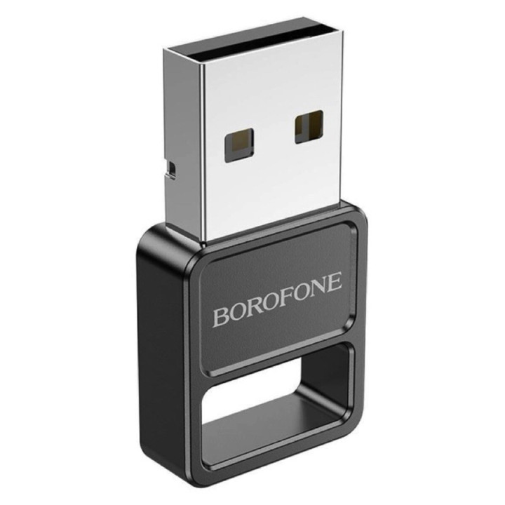 Bluetooth Адаптер BOROFONE DH8 USB BT adapter, Black