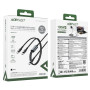 Data - кабель ACEFAST C22-02 USB-C to 2 USB-C 100W, Black