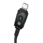 Data Кабель Baseus Unbreakable Series Type-C to Lightning 20W 2m, Cluster Black