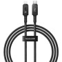 Data Кабель Baseus Unbreakable Series Type-C to Lightning 20W 2m, Cluster Black
