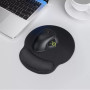 Коврик для мыши HOCO GM30 Polar Fox mouse pad with wrist support, Black
