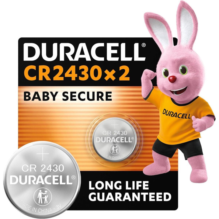 Батарейки Duracell CR2430 3V літієва (2шт)