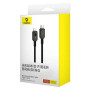 Data Кабель Baseus Unbreakable Series Type-C to Lightning 20W 2m, Cluster Black