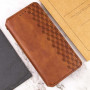 Чехол-накладка Rubic Leather для Xiaomi Redmi Note 13 Pro Plus 5G, Brown