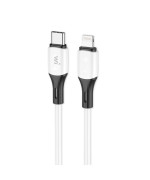 Data - кабель Wibrand Mamba Type-С to Lightning 1m, White