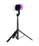 Селфі - Штатив UGREEN LP586 Selfie Stick Tripod with Bluetooth Remote, Black