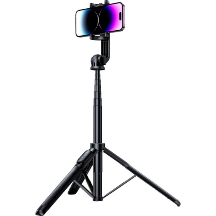 Селфи - Штатив UGREEN LP586 Selfie Stick Tripod with Bluetooth Remote, Black