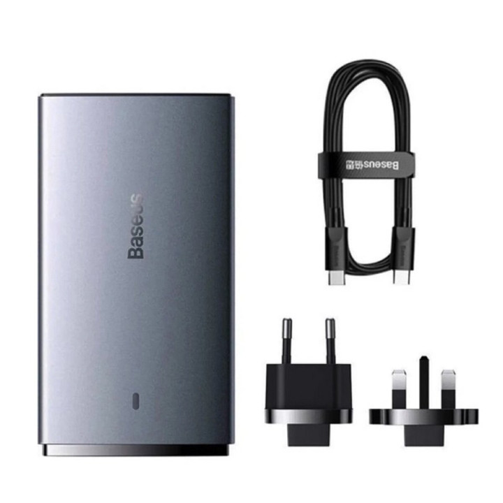 Сетевое зарядное устройство Baseus CCGP100201 PD140W / QC5.0 Cable Type-C to Type-C 1m, Black