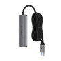 USB Хаб ACEFAST J17 4in1 USB 3.0, Metal Gray