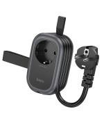 Сетевой Удлинитель HOCO NS7 Sharp 1 position PD20W / 1C 2A desktop socket, Black