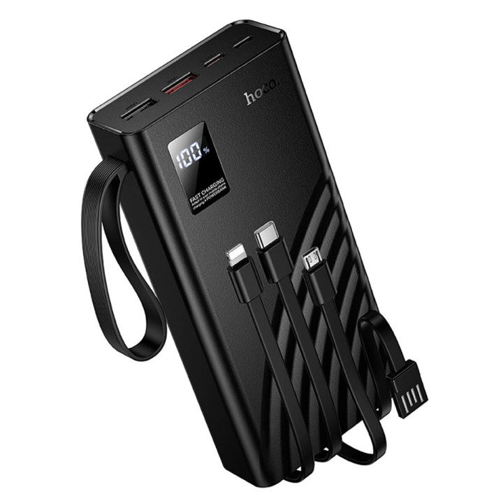 Внешний аккумулятор Hoco J155 22.5W+PD20W 20000 mAh, Black