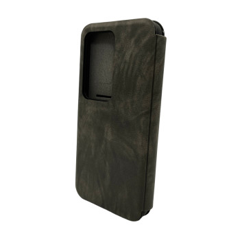 Чехол Leather Premium для Xiaomi Redmi 15 5G, Grey