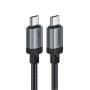 Data - Кабель ACEFAST C20-03 Type-C to Type-C 1.2 м, Black