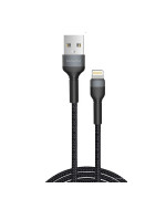USB Data-Кабель WUW-X192 2.4A 2m, Black