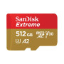 Карта пам'яті microSDXC SanDisk Extreme A2 UHS-1 U3 512Gb class 10