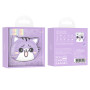 Бездротові Bluetooth навушники HOCO EW48 300 mAh, Purple Cat