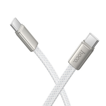 Data - кабель HOCO X125 Type-C to Type-C, White