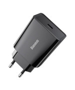 Мережевий зарядний пристрій Baseus Speed Mini QC3.0 20W, Black