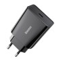 Сетевое зарядное устройство Baseus Speed Mini QC3.0 20W, Black