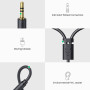 Аудіокабель UGREEN AV109 UGR-10547 3.5mm Male to 2RCA Female 25 cm, Gray