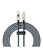 Data Кабель Baseus Unbreakable Series Fast Charging Type-C to Type-C 100W 2m, Stellar White