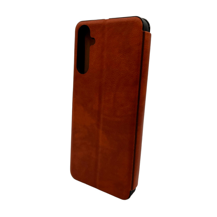 Чохол Leather Premium для Samsung Galaxy A36 5G, Brown