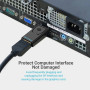 Адаптер Vention HBKB0 DP Male to HDMI Female, Black