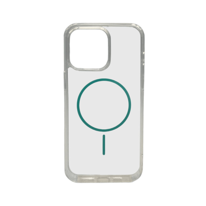 Чехол Cosmic Acrylic Thin Magnetic для iPhone 15 Pro, Green