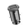 Автомобильное зарядное устройство Baseus Grain CCALL 3.1A Car Charger, Black