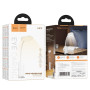 Настільна лампа HOCO HX10 Clip table lamp, White