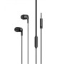Дротові навушники BOROFONE BM83 mini jack 3.5 мм 1.2 м, Black