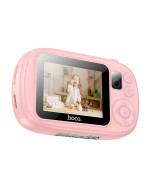 Детская камера HOCO DV205 Dual-camera 600 mAh, Pink