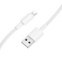 Data - кабель BOROFONE BX117 USB-A to Lightning, White