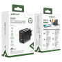 Мережевий Зарядний пристрій ACEFAST A41 PD65W GaN 2Type-C + USB, Black