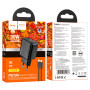 Сетевое зарядное устройство HOCO CS23A Type-C PD30W/USBQC3.0 кабель Type-C to Type-C 1m, Black