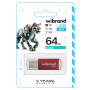 USB - флешка Wibrand USB 2.0 Cougar 64Gb, Red
