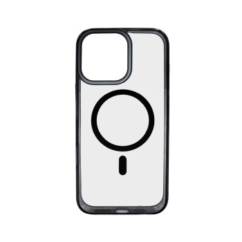 Чохол Cosmic Acrilyc Colorful Mag для iPhone 16, Black