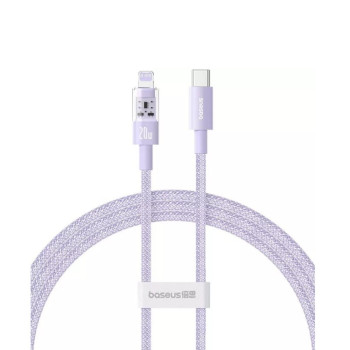 Data Кабель Baseus Gem Fast-Charging Type-C to Lightning 20W 2m, Nebula Purple ( P10373001511-01 )