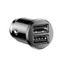 Автомобильное зарядное устройство Baseus Grain CCALL 3.1A Car Charger, Black