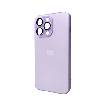 Чохол - накладка AG Glass Matt Frame Color Logo для iPhone 12 Pro Max