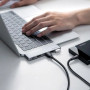 USB-Хаб UGREEN CM251 Dual USB-C To HDMI / USB 3.0 A / Type C, Space-Gray